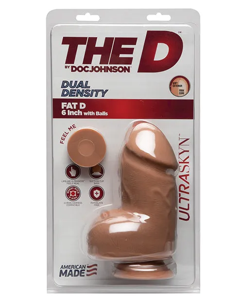 Female Sex Toys Doc Johnson The D 6 Fat D with balls
