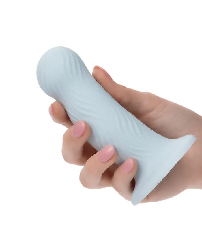 Wave Rider Foam Short Girthy 475 Inch Liquid Silicone Dildo CalExotics Dildos