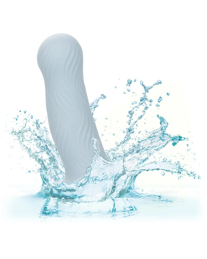 Wave Rider Foam Short Girthy 475 Inch Liquid Silicone Dildo CalExotics Dildos