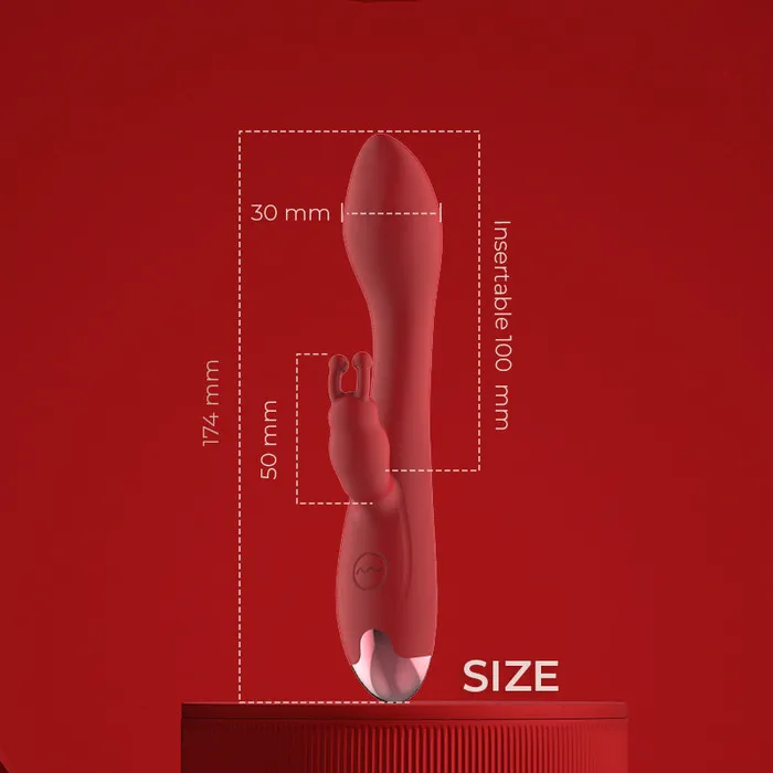 Blissful Dual Delight Gspot Vibrator FRISKY BUSINESS SG Female Sex Toys