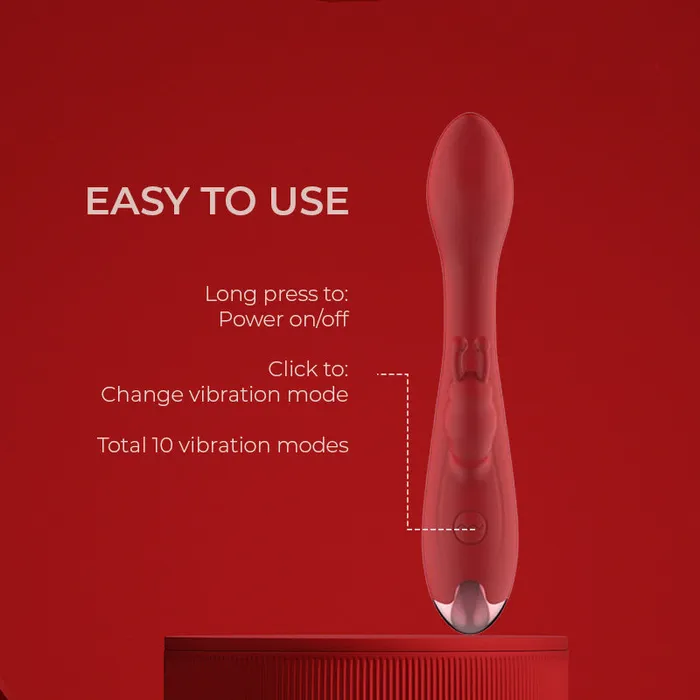 Blissful Dual Delight Gspot Vibrator FRISKY BUSINESS SG Female Sex Toys