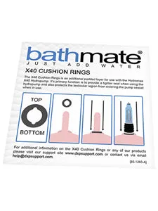 Calvista Vibrators Bathmate Hydromax9 Cushion Rings