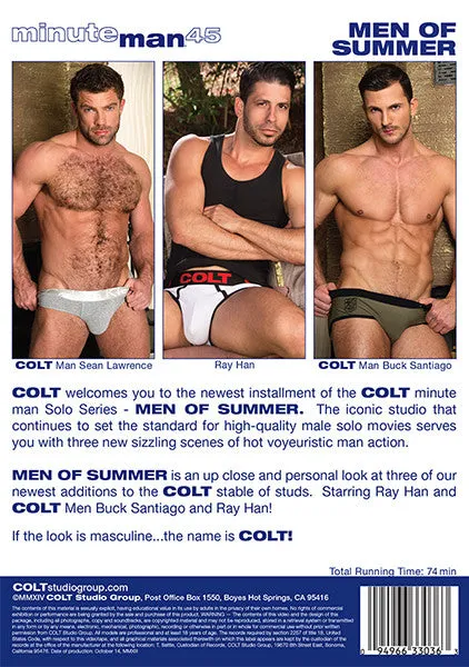 Female Sex Toys COLT Minute Man Solo Series MEN OF SUMMER