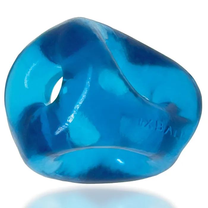 Oxballs TriSport XL Thicker 3Ring Sling Cock Ring and Ball Divider Space Blue Oxballs Male Sex Toys