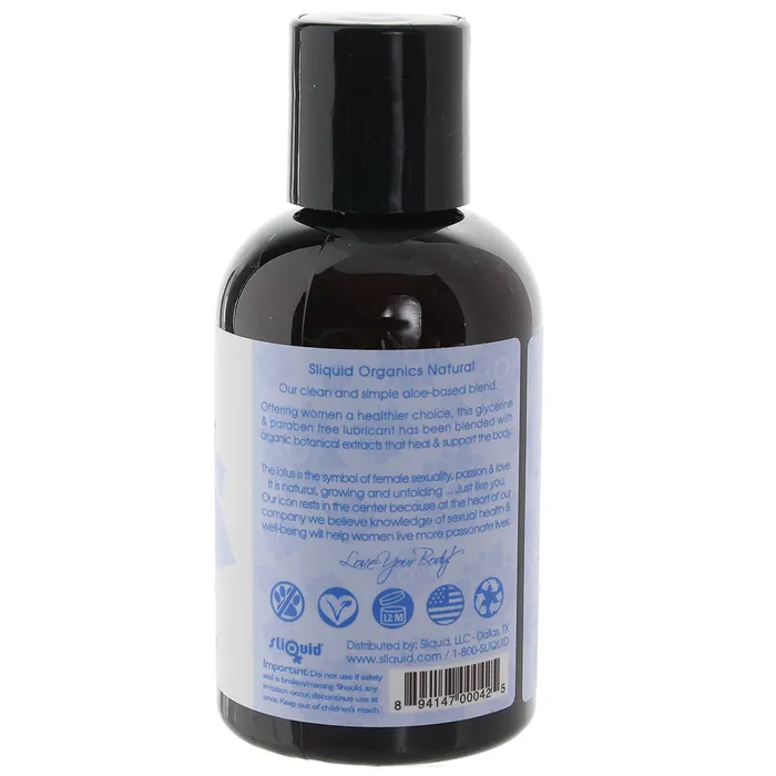 Lubricants Sliquid Organics Natural Lubricant in 42oz125ml