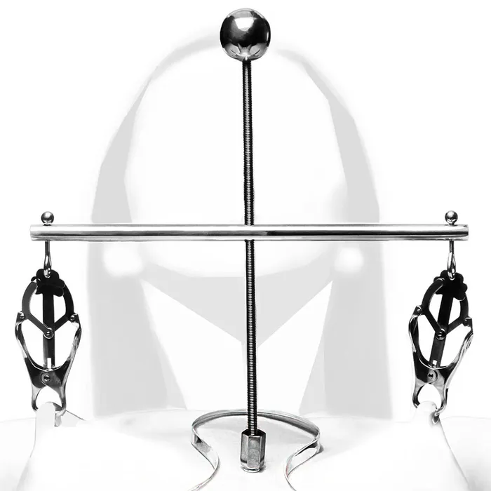 Male Sex Toys Master Series Tower of Pain Nipple Clamps XR Brands