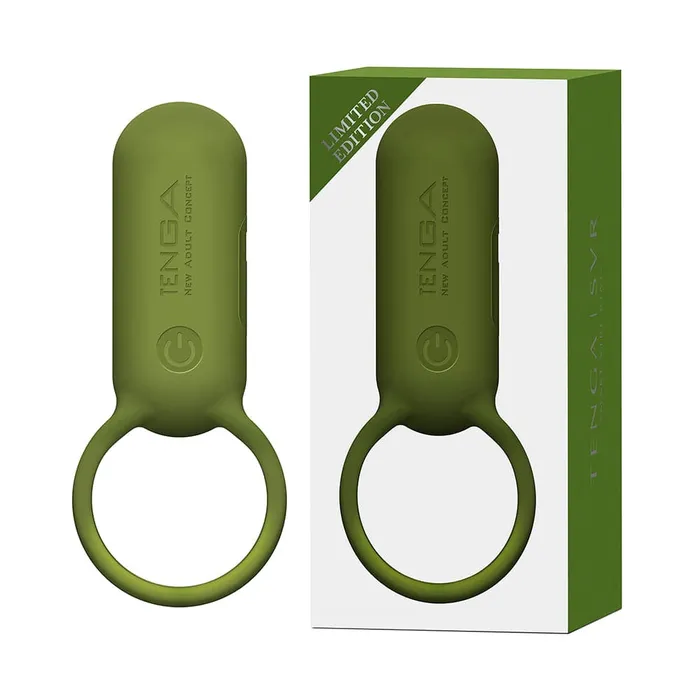 Male Sex Toys TENGA SMART VIBE SMART VIBE RING FOREST KHAKI