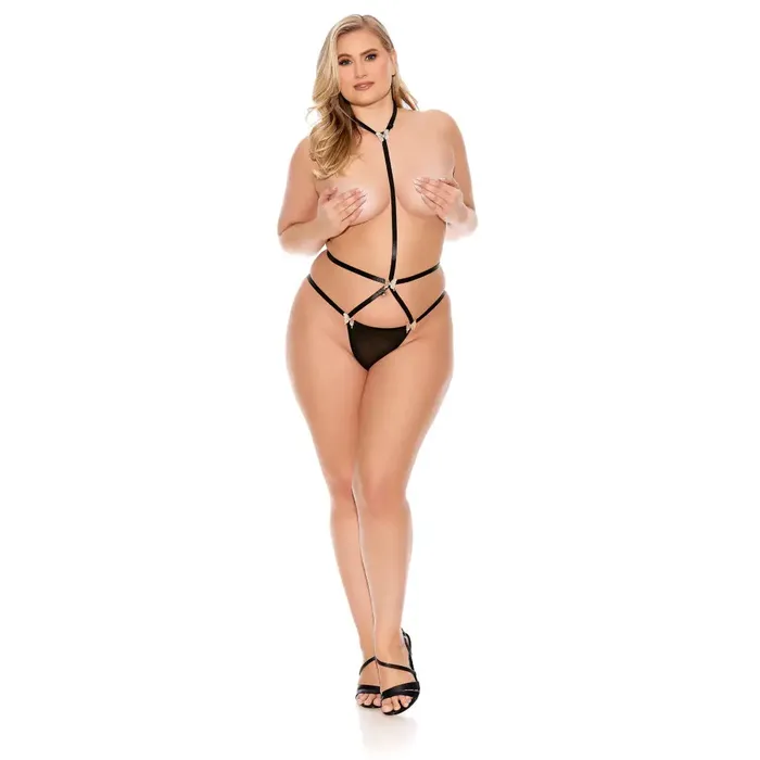 Vibrators Evolved Novelties Barely Bare Topless Choker Teddy Qs Vibrators Evolved Novelties Barely Bare Topless Choker Teddy Qs