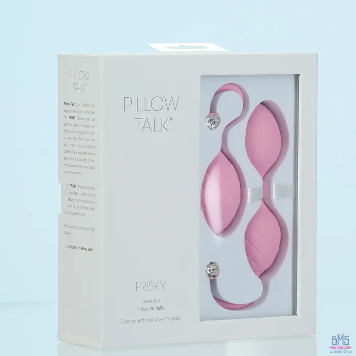 Vibrators Pillow Talk Pillow Talk Frisky Kegel Balls Pink