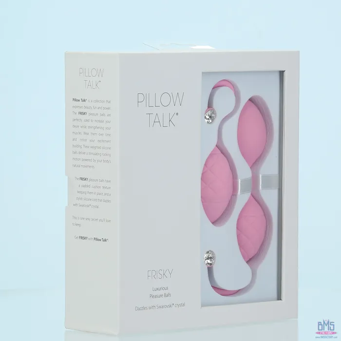 Vibrators Pillow Talk Pillow Talk Frisky Kegel Balls Pink