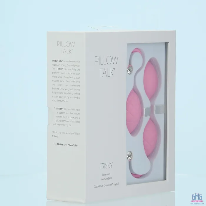Vibrators Pillow Talk Pillow Talk Frisky Kegel Balls Pink
