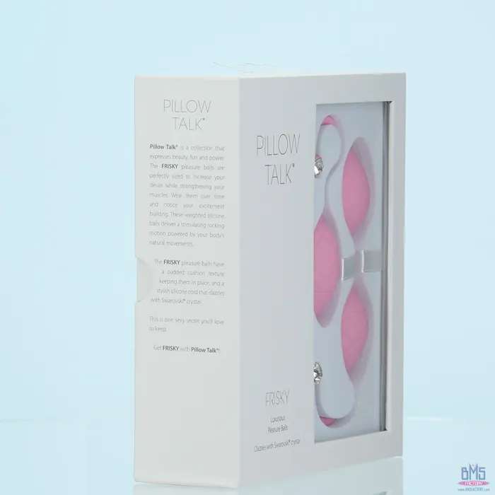 Vibrators Pillow Talk Pillow Talk Frisky Kegel Balls Pink