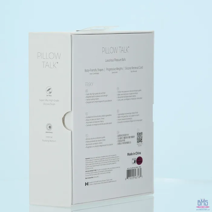 Vibrators Pillow Talk Pillow Talk Frisky Kegel Balls Pink