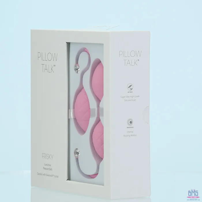 Vibrators Pillow Talk Pillow Talk Frisky Kegel Balls Pink