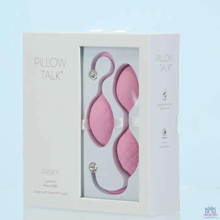 Vibrators Pillow Talk Pillow Talk Frisky Kegel Balls Pink