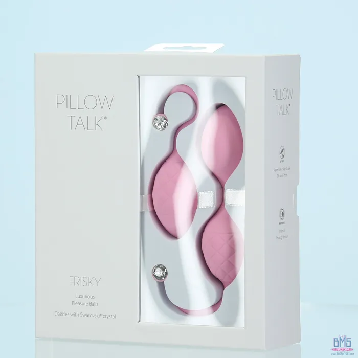 Vibrators Pillow Talk Pillow Talk Frisky Kegel Balls Pink