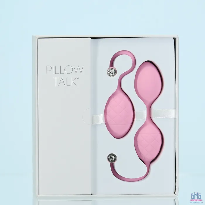 Vibrators Pillow Talk Pillow Talk Frisky Kegel Balls Pink