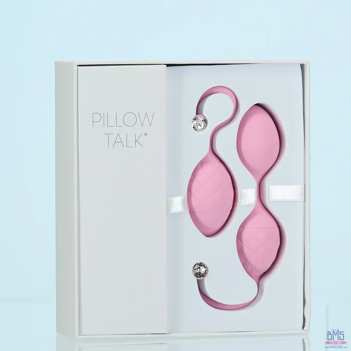 Vibrators Pillow Talk Pillow Talk Frisky Kegel Balls Pink