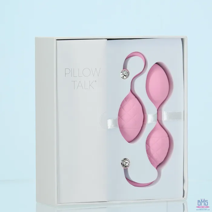 Vibrators Pillow Talk Pillow Talk Frisky Kegel Balls Pink