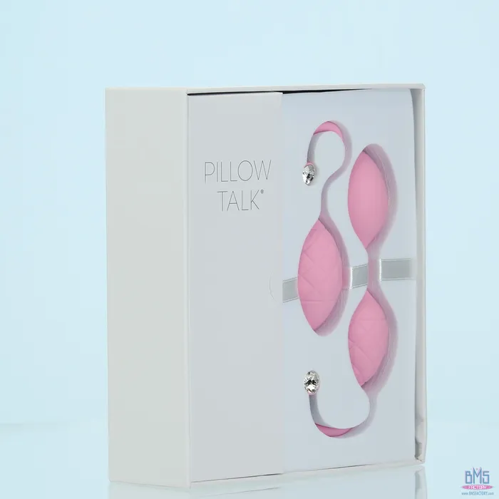 Vibrators Pillow Talk Pillow Talk Frisky Kegel Balls Pink