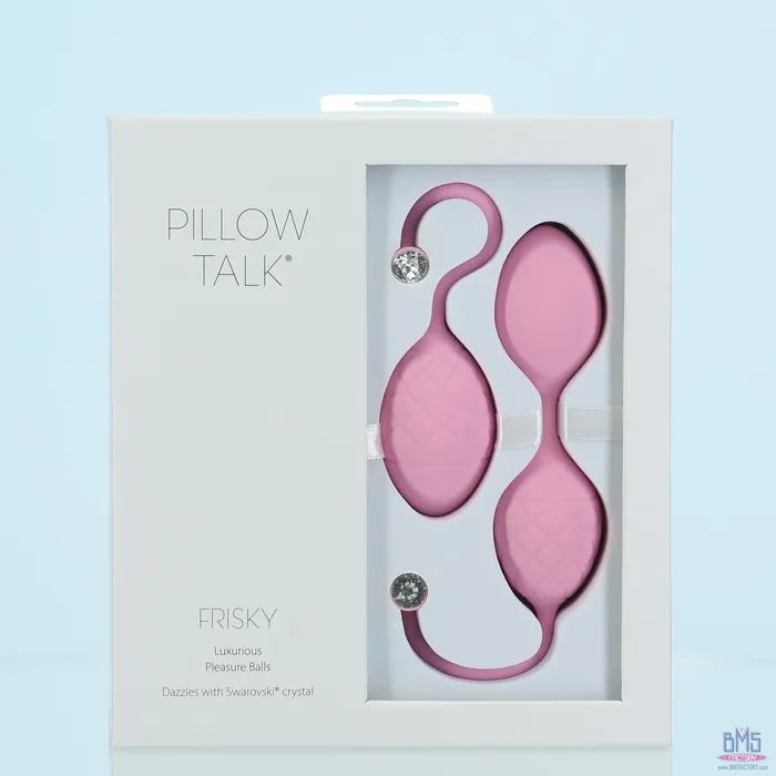 Vibrators Pillow Talk Pillow Talk Frisky Kegel Balls Pink