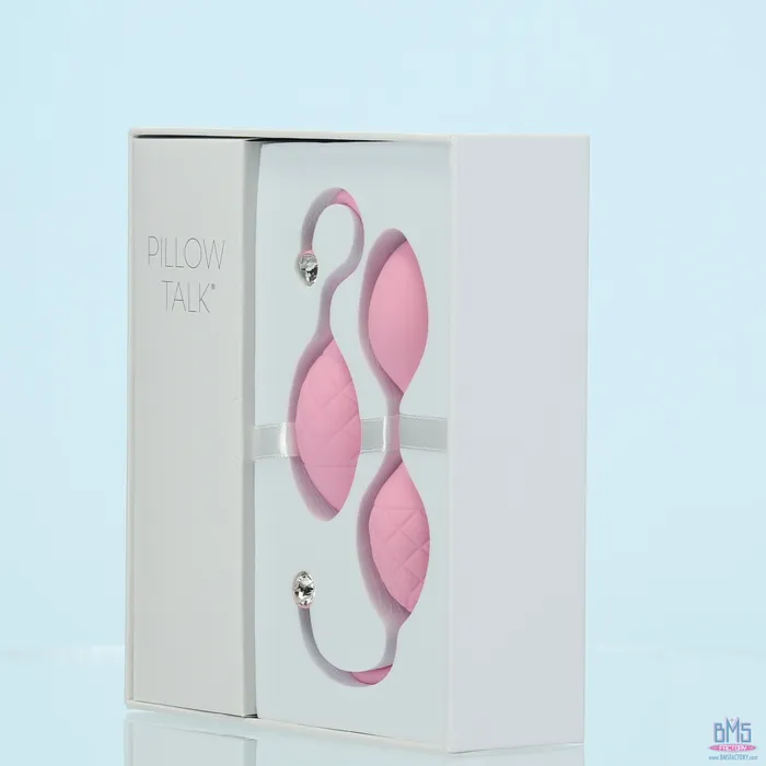 Vibrators Pillow Talk Pillow Talk Frisky Kegel Balls Pink