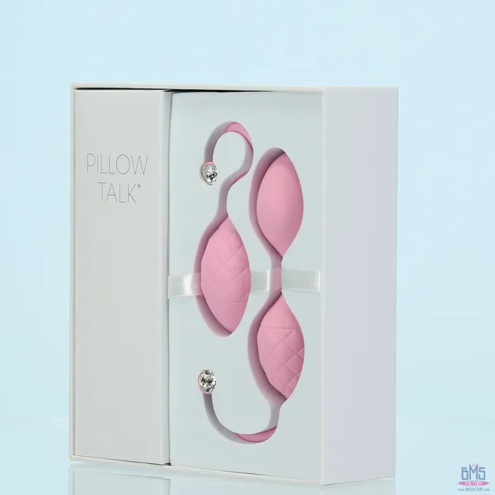 Vibrators Pillow Talk Pillow Talk Frisky Kegel Balls Pink