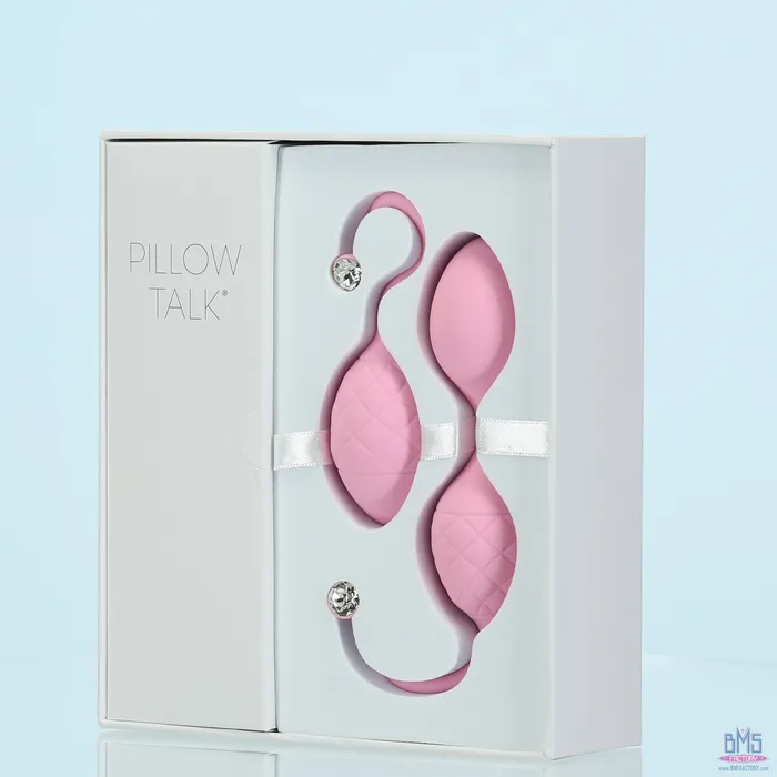 Vibrators Pillow Talk Pillow Talk Frisky Kegel Balls Pink