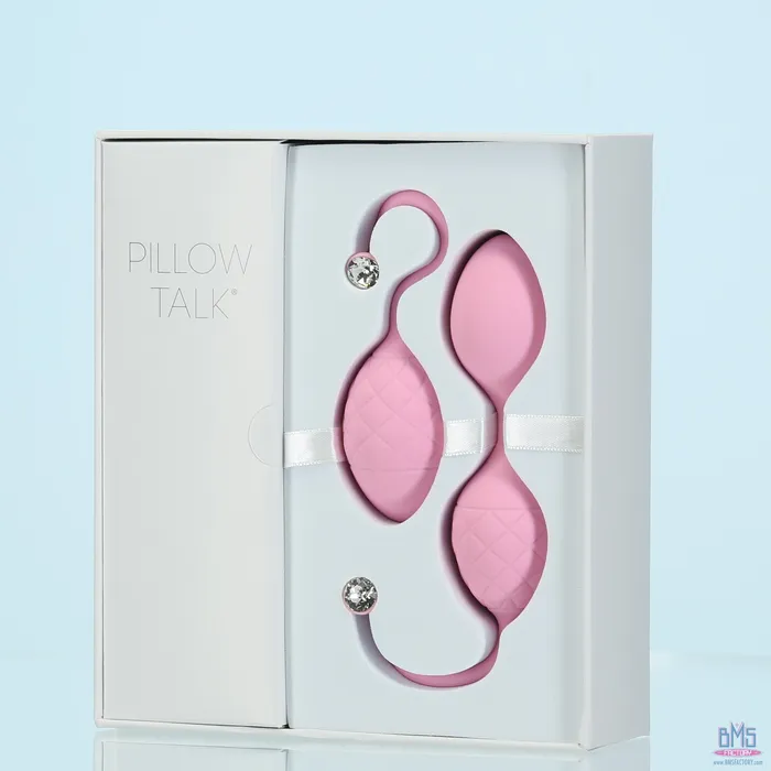 Vibrators Pillow Talk Pillow Talk Frisky Kegel Balls Pink
