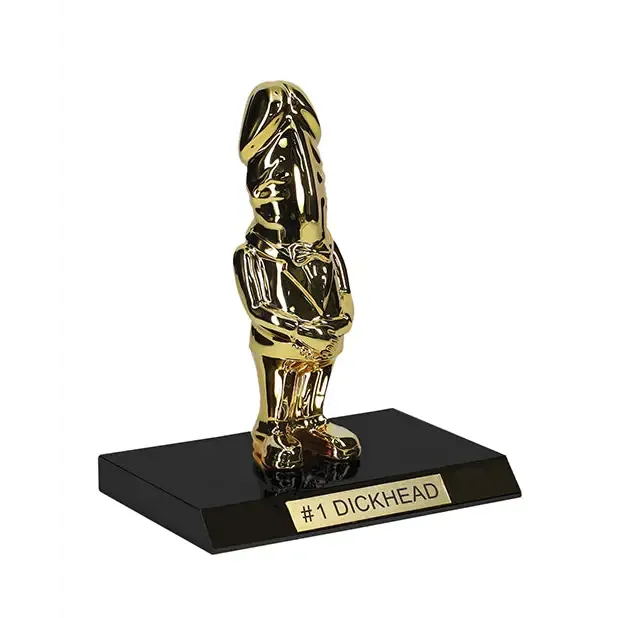 Vibrators Shots America LLC Shots The Dickheads Gold Trophy Vibrators Shots America LLC Shots The Dickheads Gold Trophy