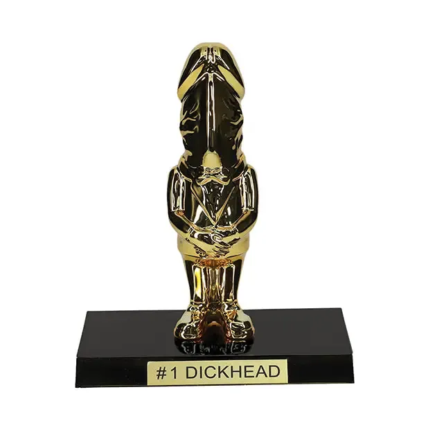 Vibrators Shots America LLC Shots The Dickheads Gold Trophy Vibrators Shots America LLC Shots The Dickheads Gold Trophy