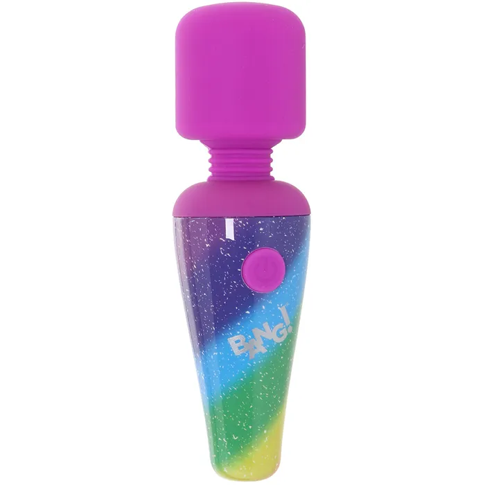 XR Brands Female Sex Toys Bang Rainbow Mini Wand