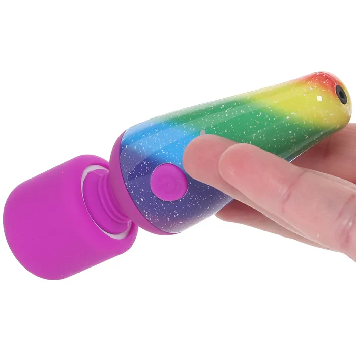 XR Brands Female Sex Toys Bang Rainbow Mini Wand