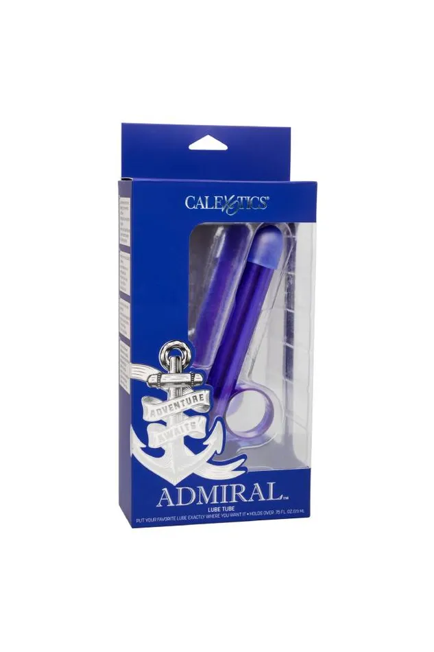 Cal Exotics Vibrators Cal Exotics Admiral Lube Tube Blue