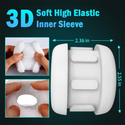 AcmeJoy Male Sex Toys Aegis 8 Vibrating 5 Thrusting Masturbator