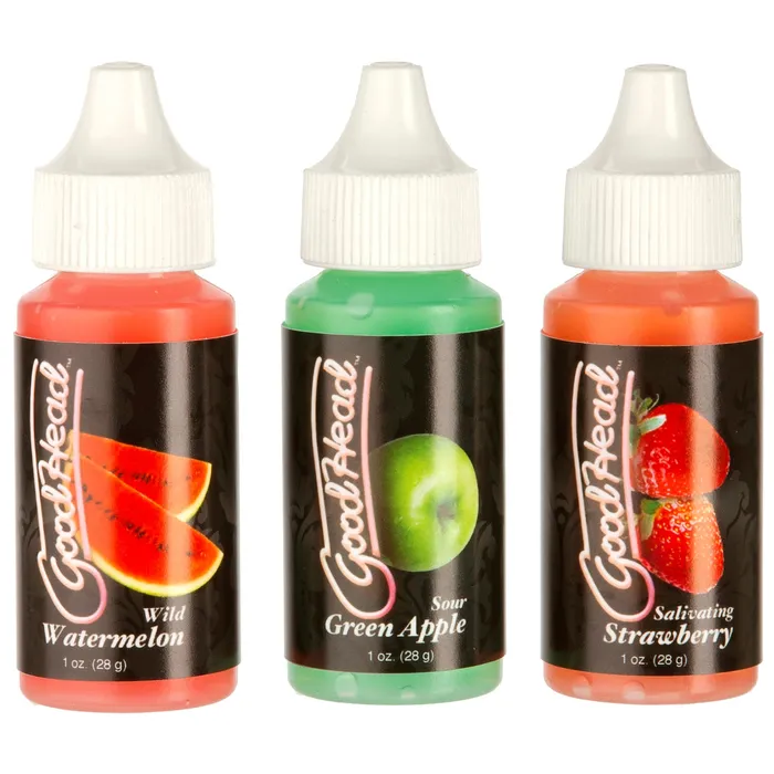 Doc Johnson Enhancers Good Head Tingle Drops 3 Pack