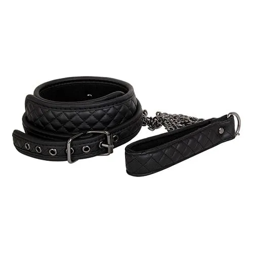 Adam Eve Female Sex Toys Adam Eve Eves Fetish Dreams Collar and Leash Black