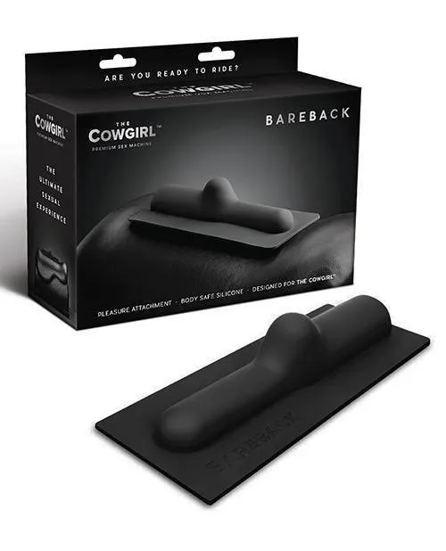 Anal Cotr INC The Cowgirl Bareback Silicone Attachment Black