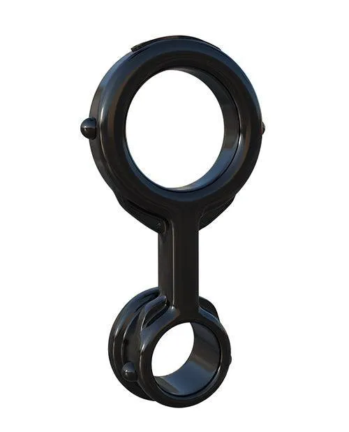 Fantasy C Ringz Ironman Duo Ring Black Pipedream Products Anal