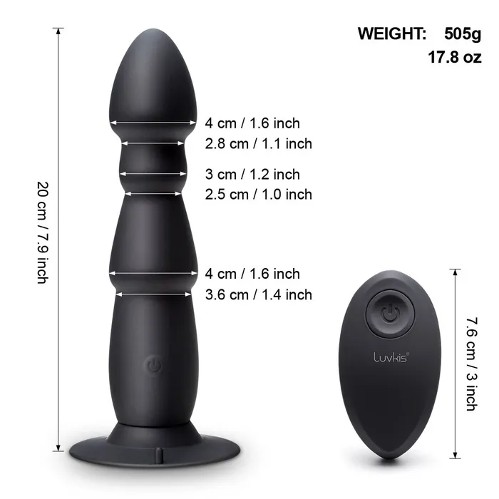 Female Sex Toys Eupher Vibrator Anal Flexible Silicone Waterproof Sex Toy