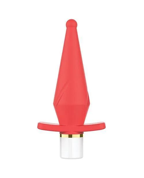 Nobu Mini Stan Tapered Butt Plug Coral Bodispa INC Anal
