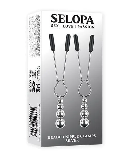 Selopa Beaded Nipple Clamps Evolved Novelties INC Anal