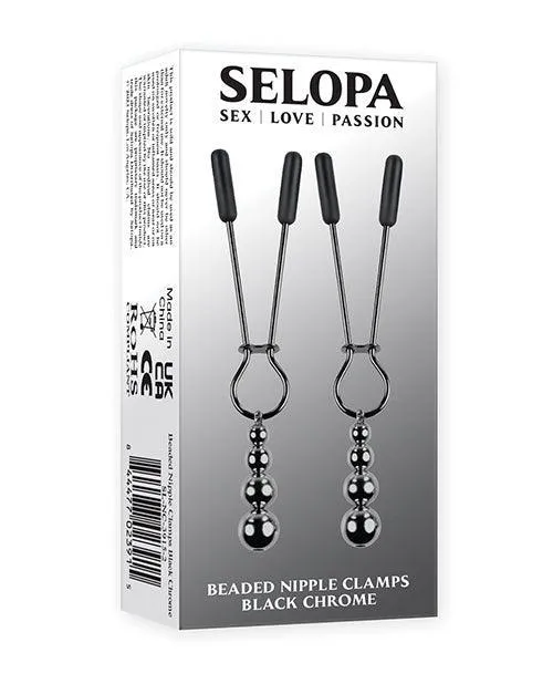 Selopa Beaded Nipple Clamps Evolved Novelties INC Anal