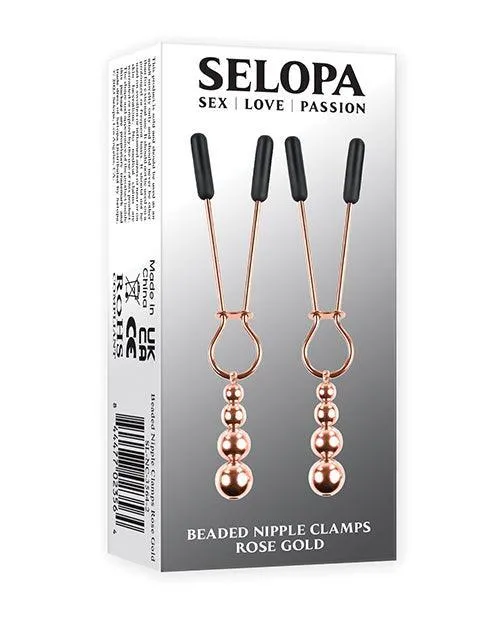 Selopa Beaded Nipple Clamps Evolved Novelties INC Anal
