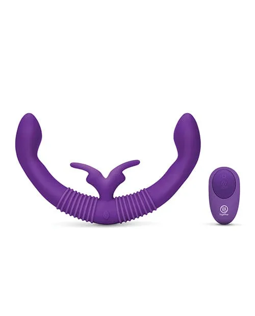 Together Female Sex Toys Together Female Intimacy Vibe with Remote Double Dildo Purple Together Female Sex Toys Together Female Intimacy Vibe with Remote Double Dildo Purple
