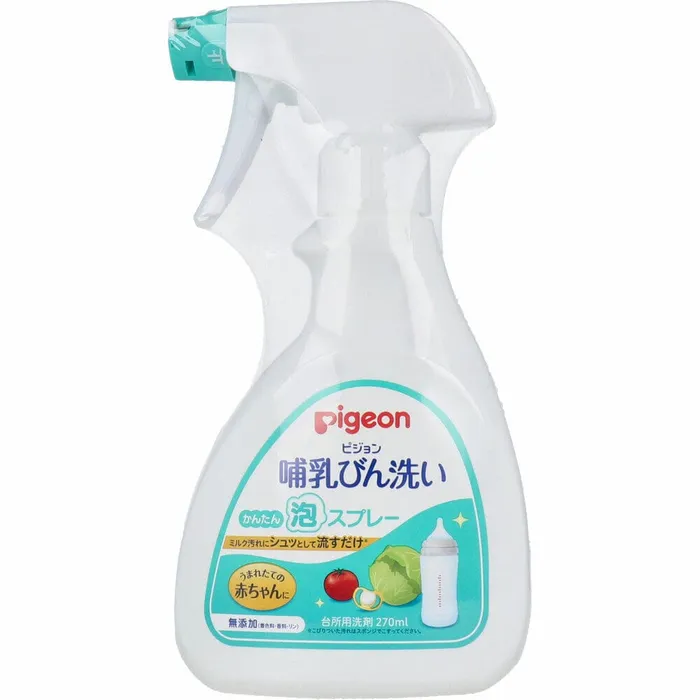 Vibrators Pigeon Pigeon Baby Bottle Vegetable Fruit Wash Foaming Cleanser