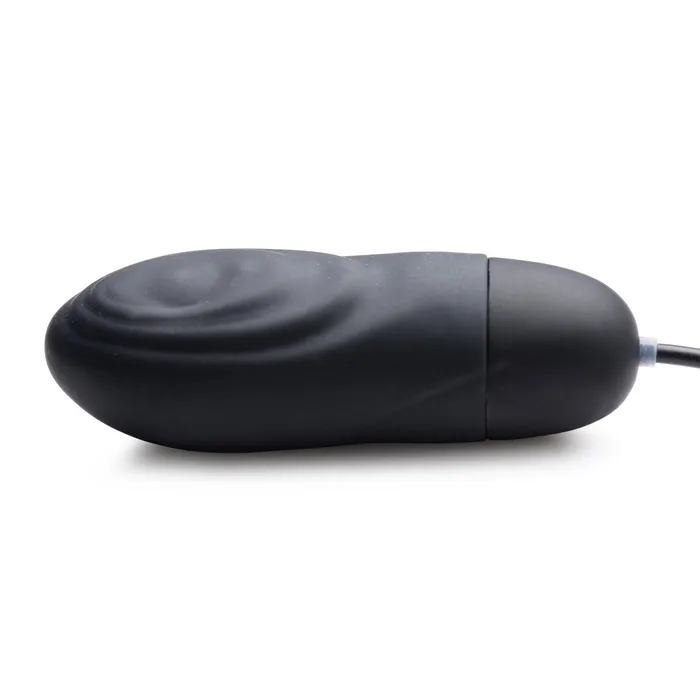 7X Pulsing Rechargeable Silicone Vibrator Black BANG Female Sex Toys