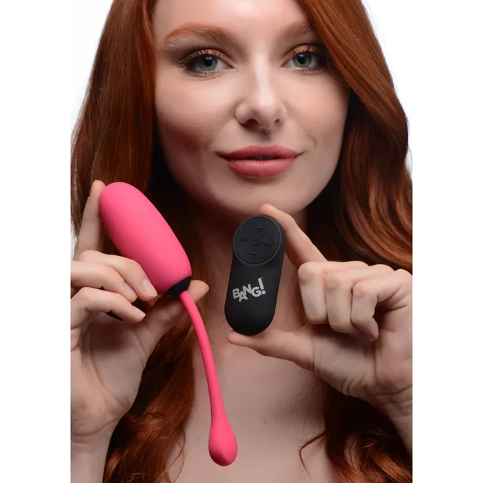 BANG PLUSH EGG WITH REMOTE PINK XR Brand Female Sex Toys