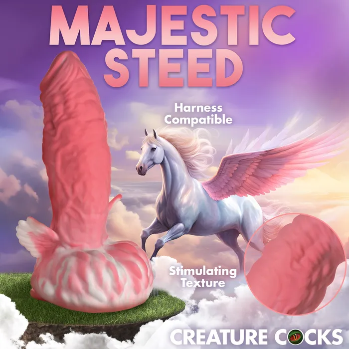 Creature Cocks Dildos Pegasus Pecker Winged Silicone Dildo