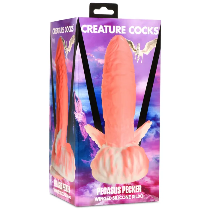 Creature Cocks Dildos Pegasus Pecker Winged Silicone Dildo